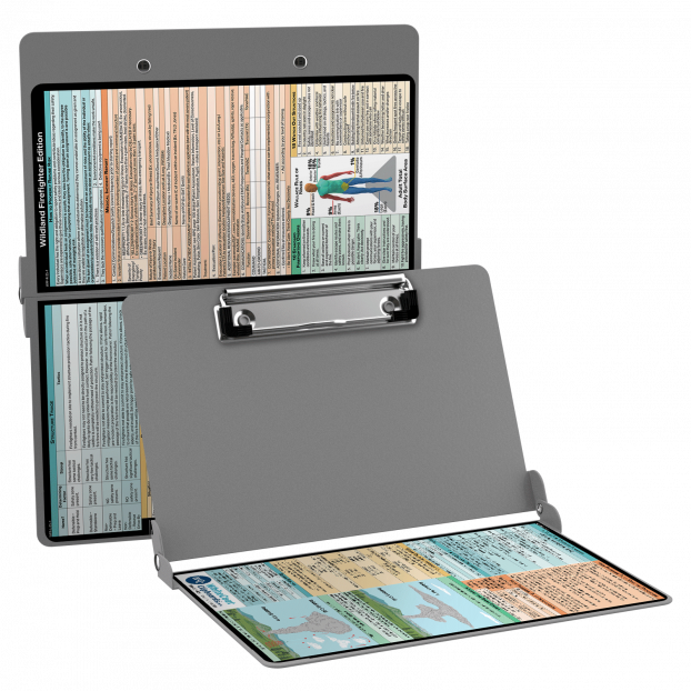 WhiteCoat Clipboard® - Silver Wildland Firefighter Edition